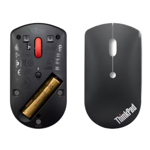 עכבר שקט Lenovo ThinkPad Bluetooth Silent Mouse Black