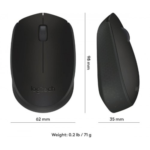 עכבר Logitech Wireless Mouse B170