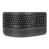מקלדת ארגונומית אלחוטית LOGITECH LOGI Wave Keys