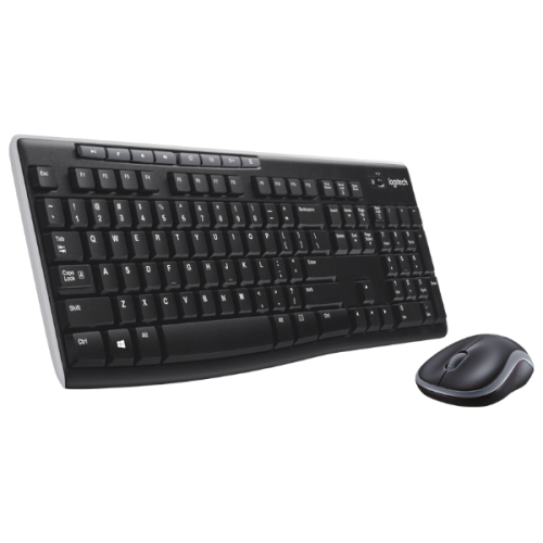 סט מקלדת ועכבר אל חוטי Logitech Wireless Desktop MK270