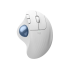 עכבר Logitech M575S TrackBall Off-White Blue Ball 2000DPI BT