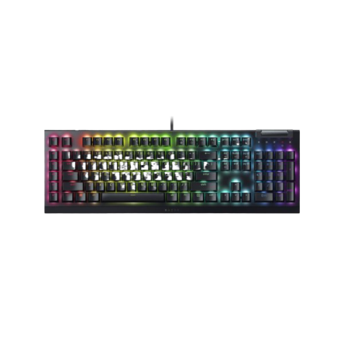 מקלדת גיימינג RAZER BlackWidow V4 X Green Mechanical Switch