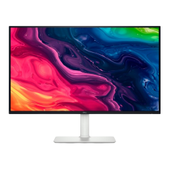מסך לבן Dell S3225QS 4K 4ms IPS 32 120hz Speakers HDMI DP