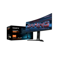 מסך קעור QD-OLED 0.03ms 175Hz "GIGABYTE MO34WQC Curved 2K WQHD 34