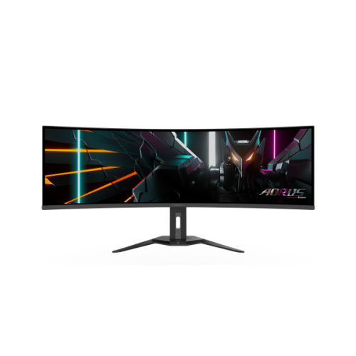 מסך AORUS CO49DQ Ultra-Wide DQHD OLED 0.03ms 144Hz KVM HDR