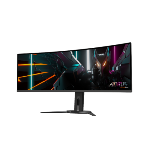 מסך AORUS CO49DQ Ultra-Wide DQHD OLED 0.03ms 144Hz KVM HDR
