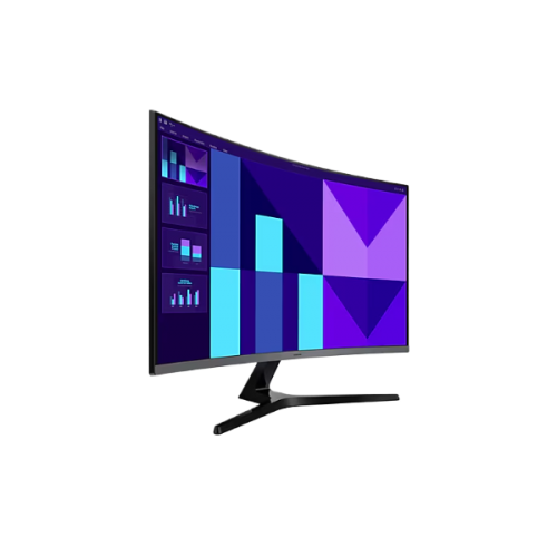 מסך קעור Samsung 32 S3 Essential Monitor FHD 100Hz 4Ms VA Black