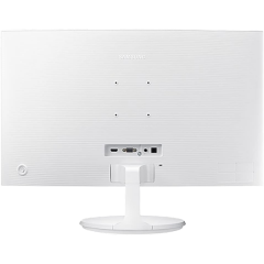 מסך קעור לבן Samsung C27F391FHR FHD VA HDMI VGA 4ms
