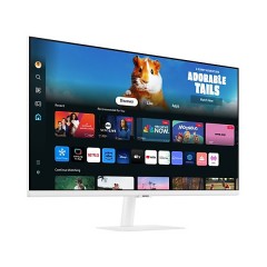 מסך חכם SAMSUNG S32 VA 4Ms FHD WIFI BT Tizen Os Speakers White