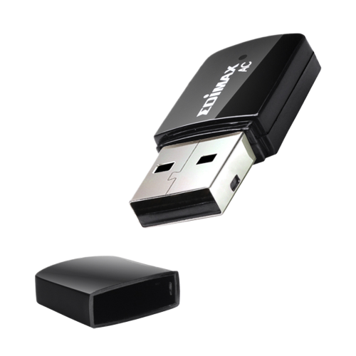 מתאם מיני USB אלחוטי כפול-פס AC600 EW-7811UTC