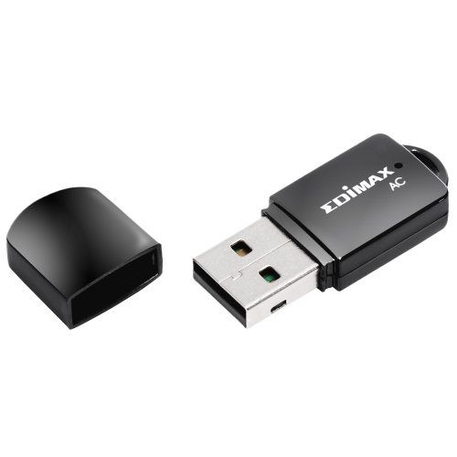 מתאם מיני USB אלחוטי כפול-פס AC600 EW-7811UTC