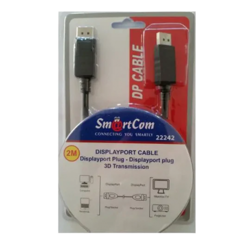 כבל DisplayPort 4K איכותי באורך 2 מטר