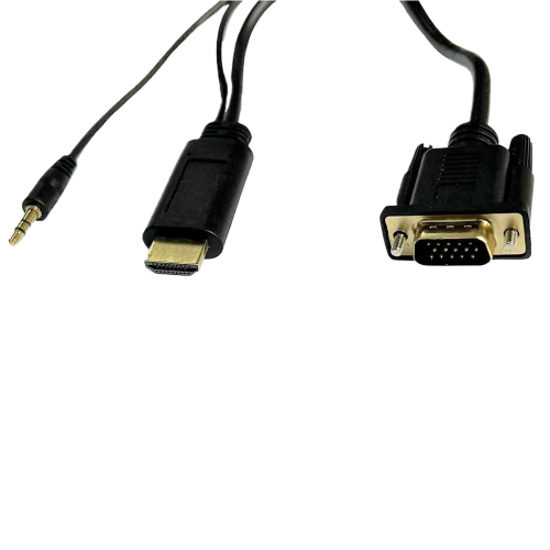 כבל HDMI ל-VGA באורך 1.8 מטר של SmartCom