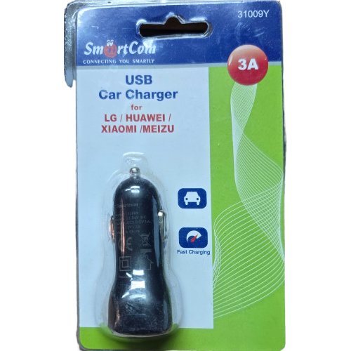 מטען לרכב עם יציאת USB 2.0 מסוג A
